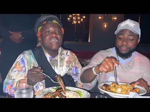 Download MP3 Davido Invited Portable to his House in Atlanta as Davido Eat Dinner with Portable in America