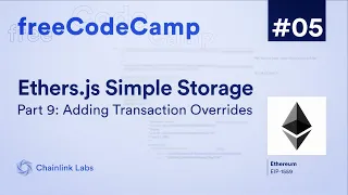 Adding Transaction Overrides Ultimate Web3 Solidity Javascript Course Lesson 5 Pt 9