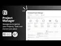 FREE Project management Notion template