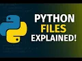 Python File Handling in 2 Minutes Read Write Modes Explained Fast