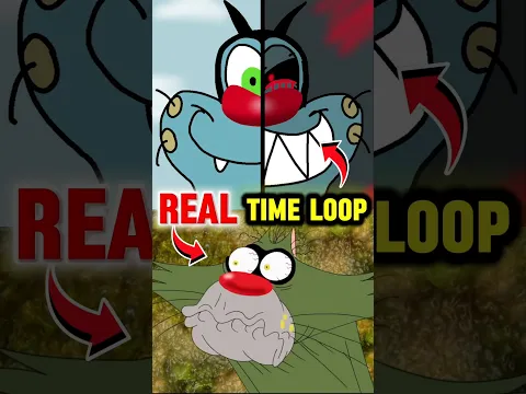 Oggy Not Real his imagination Time Loop !
