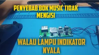 bok music tidak bisa di cas | the music box can't be charged