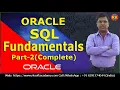 Oracle SQL Fundamentals-part2 Oracle SQL Full Course Oracle SQL Complete Tutorial