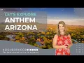 Anthem the best of both worlds Small Town charm next door to the Big City