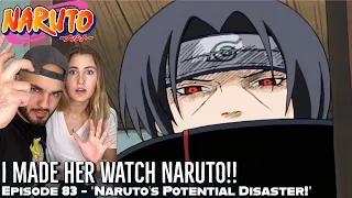 ITACHI FINDS NARUTO!! SASUKE RUSHES TO FIND NARUTO!! Girlfriend's Reaction Naruto Episode 83
