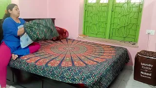 legging vlog desi style a bed clean vlog daily vlog trending viral 