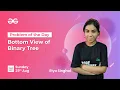 Bottom View of Binary Tree Problem of the Day- 21 Riya Singhal GeeksforGeeks Practice