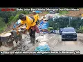 Batu Jomba Terbaru || Bahu Jalan Dibongkar Dan Dibor Mesin Hingga Berlobang !! Mobil Makin Memuncak