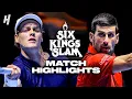 Download Lagu Novak Djokovic vs Jannik Sinner - BEST HIGHLIGHTS | 2025 Six Kings Slam @Netflix