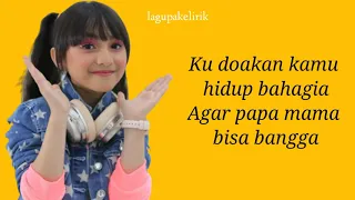 Lirik Lagu Alyssa Dezek - Lagu Untuk Kamu [Kamu adalah inspirasiku jangan menjauh dariku]