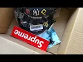 Supreme x MLB New Era Baseball Hat in Navy UNBOXING OMG YAY