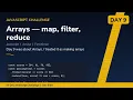 Arrays - Day JavaScript Challenge