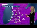 Friday Night Forecast Cold breezy with light wintry mix