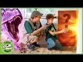 Lagu Giant Dinosaurs \u0026 LB Finds a Secret Door! Kids Dinosaur Adventure with T-Rex \u0026 Pretend Play Toys