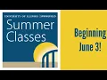 Register for summer 2024 classes at UIS