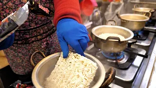 야식 끝판왕 영상들! 보기만해도 빠져드는 다양한 면요리 만들기 BEST 5 / korean best noodles chef BEST 5 - korean street food