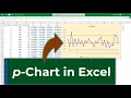 p-Chart in Excel Control Chart LCL UCL