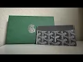 Goyard Saint Sulpice Card Holder Wallet