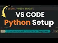 How to Setup VS Code for Python on Windows 11 Step-by-Step Beginner Guide