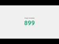 Responsive Number Counting Animation HTML CSS Javascript