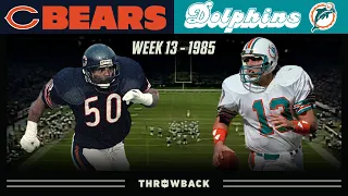 Dan Marino TORCHES The Greatest Defense Bears vs Dolphins 1985 Week 13