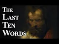 The Last Ten Words - Ronald L Dart