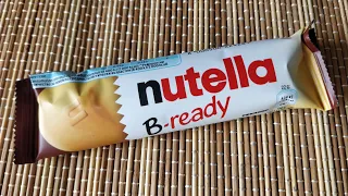 Nutella B Ready Unboxing Food Candy Nuttella 