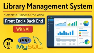 Library Management System Full Stack PHP MySQL Project with AI Free Source Code