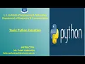 SESSION 22 PYTHON PROGRAMMING EC SEM 5 23 OCT