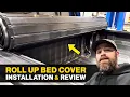 Rough Country Hard Roll Up Bed Cover Installation and Review
