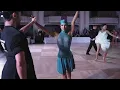 Austin Joson & Liza Lakovitsky Samba at the 2023 Eastern United States Dancesport Championships