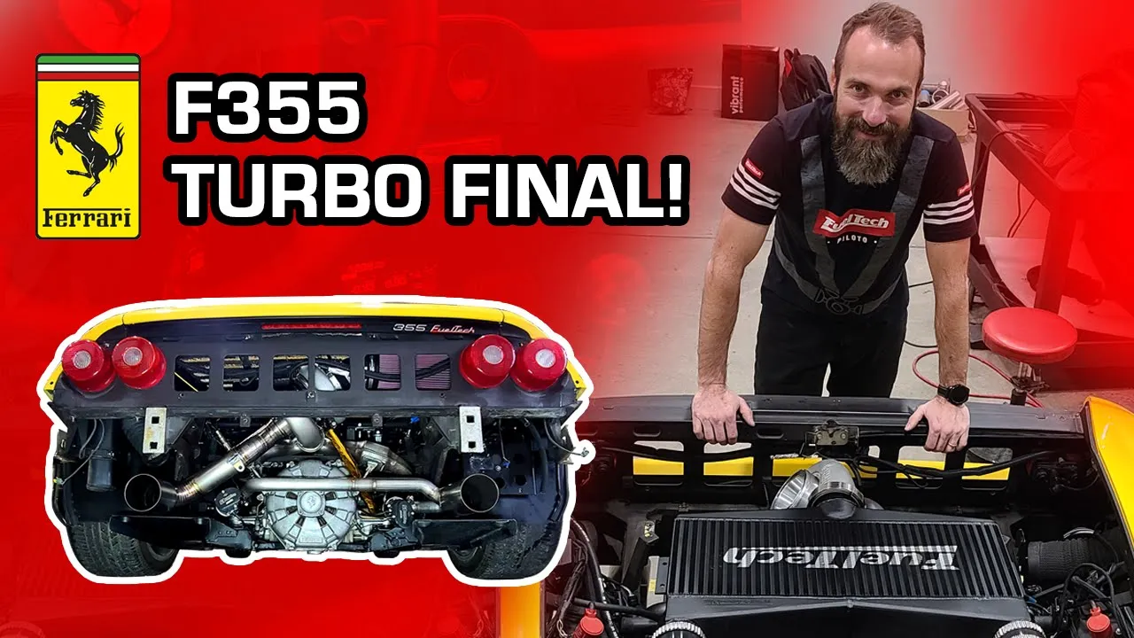 Saga da Ferrari F355 TURBO FuelTech - Episódio #4 - TURBINADA!