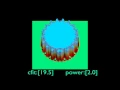 Mandelbrot Fractal in 3D Blender scipy numpy with iterations parameters