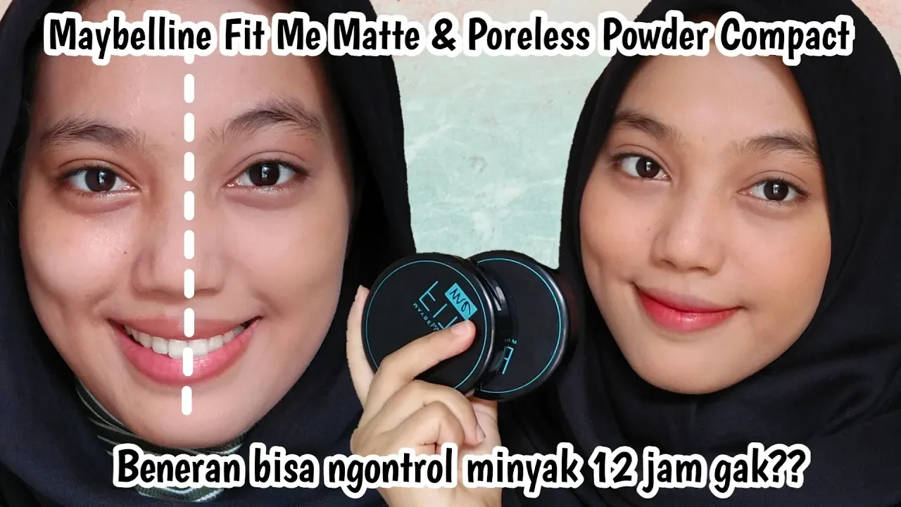 Maybelline FIT ME Foundation Dewy | Shade untuk Kulit Sawo Matang. 