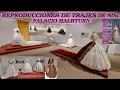 Lagu SISI: REPRODUCCIONES DE SUS TRAJES en el palacio de HALBTURN