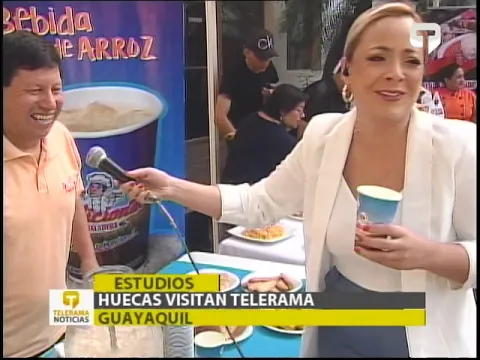 Huecas visitan Telerama Guayaquil