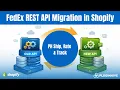 FedEx REST API Migration in Shopify PH Ship Rate Track for FedEx