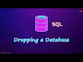 Dropping a Database SQL for Data Science 2025