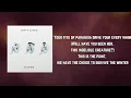 Biffy Clyro - Wolves Of Winter (Lyrics)