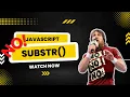 substr method in javascript javascript string tutorial in tamil