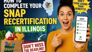 How to complete your SNAP recertification in Illinois
