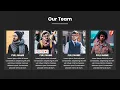 Animated Team Section Using HTML And CSS Step By Step Animated Web Design Rizowan Ahmed Safi