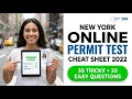 Pass Your New York DMV Permit Test 2026 The Ultimate Cheat Sheet Guide