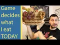 Game decides what I eat today Gamification Pygame Python project