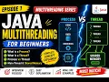 Java Multithreading Tutorial for Beginners Process vs Thread Explained Episode 1
