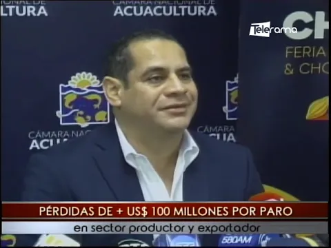 Pérdidas de + US$ 100 millones por paro en sector productor y exportador