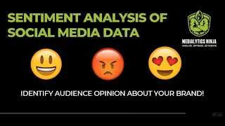 Sentiment Analysis of Social Media Data in Python 100 Practical with Case Study