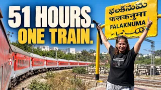 51 Hours In Kongu Superfast Express | Longest Train Journey खाना, सफर और Indian Rail की असली दुनिया