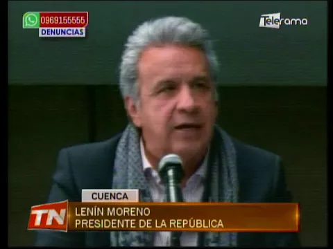 Presidente Moreno firmó convenio para asistencia técnica del tranvía