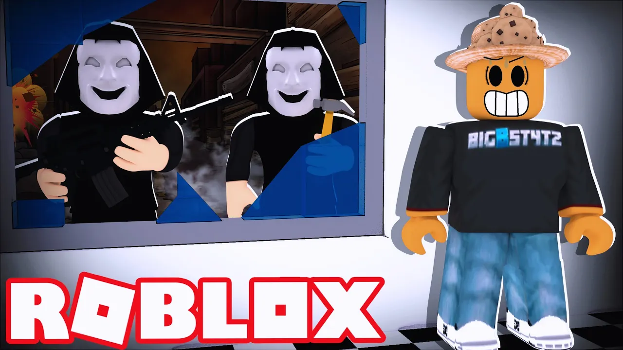 THEY BROKE INTO OUR HOUSE!  (Roblox Break In Story) SCARY!